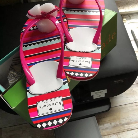 Kate Spade Nova Sandals. NIB hot pink size 10 - Picture 6 of 8